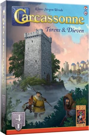 Carcassonne: Torens & Dieven Uitbreiding (nieuw)