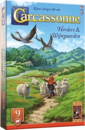 Carcassonne: Herders & Wijngaarden Uitbreiding (nieuw)