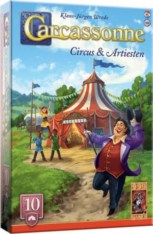 Carcassonne: Circus & Artiesten Uitbreiding (nieuw)