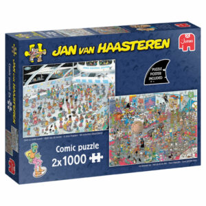 Jan van Haasteren - Geef ons de ruimte & Net als in de film – Jan van Haasteren (2×1000)