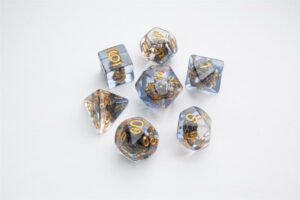 DICE Embraced Cursed Ship RPG Dice Set 7pcs