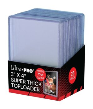 UP - Toploader - 3" x 4" Super Thick (25 pieces)