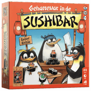 Geharrewar in de Sushi Bar