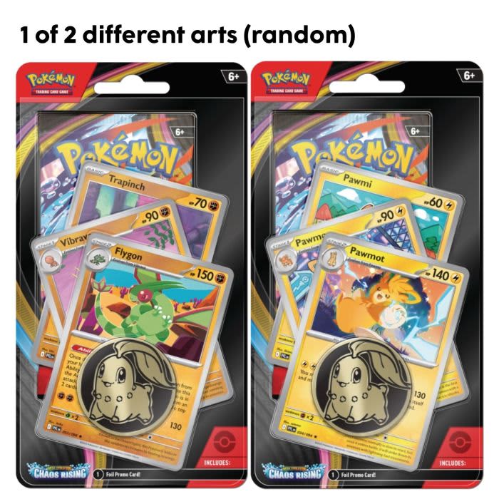 POK TCG ME04 Chaos Rising premium checklane blister