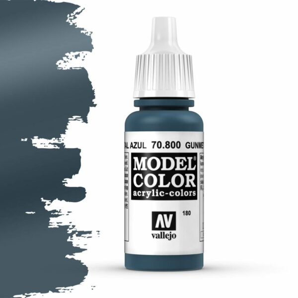 Vallejo Model Color Gunmetal Blue