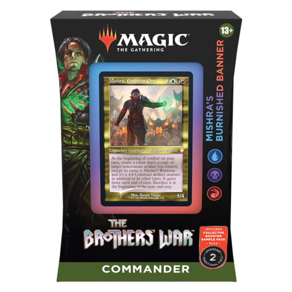 MTG The Brothers War Commander Deck: Mishra's Burnished Banner