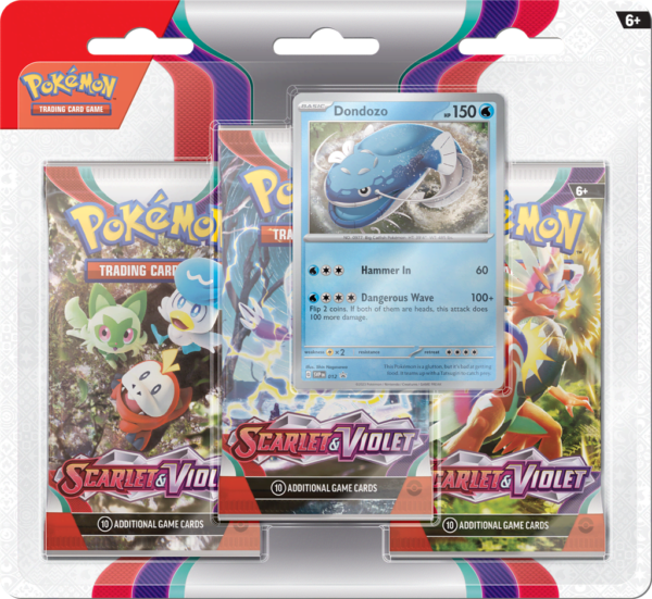POK TCG Scarlet & Violet 3 Booster Pack (Dondozo)