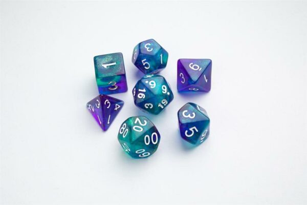 DICE Galaxy Series Neptune RPG Dice Set 7pcs