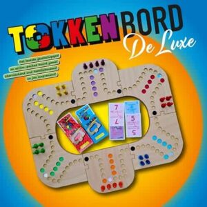 Keezbord - Tokken 4-6 personen - Hout