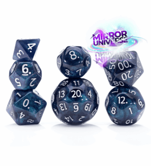 Double Dice Mirror Universe Dice Set