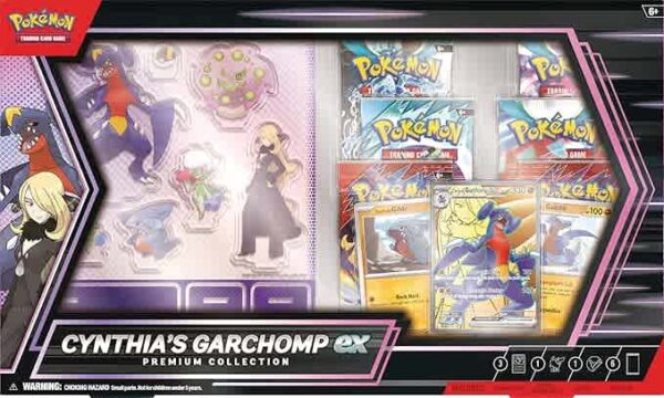 POK TCG Cynthia's Garchomp ex Premium Collection