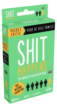 Shit Happens Pocketspel Editie Familie editie V2