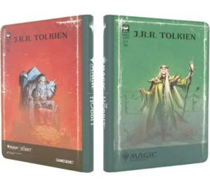 Magic: The Gathering | The Hobbit Zip-Up Album 18-Pocket - Elf 1 (alt design)/Dwarf 1 (alt design)