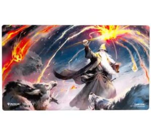 PLAYMAT Shiny MTG The Hobbit - Gandald, Shadow's Foe