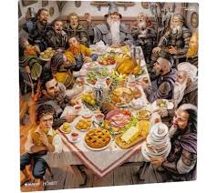 PLAYMAT 2 Player Prime MTG The Hobbit - Bilbo's Pantry